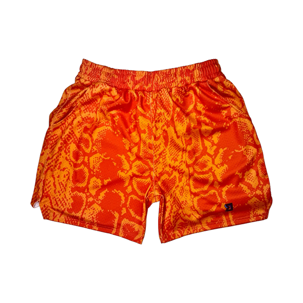 Orange Mamba Shorts