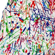 Colorful splatter paint soft dry fit shorts
