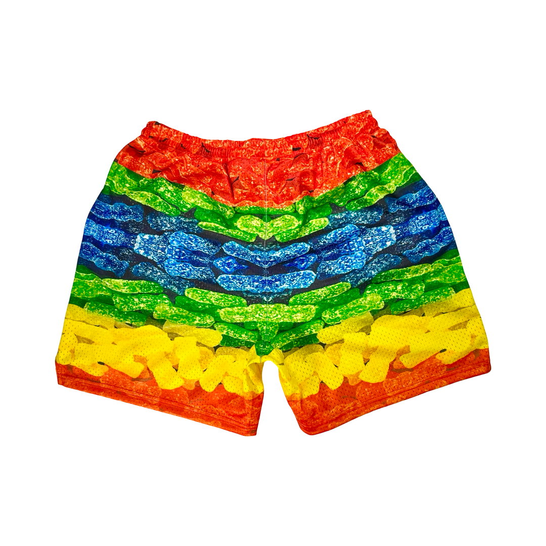 Basketball Shorts – Mesh (Patchwork) Trap'n Shorts