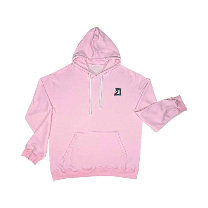 Premium Pink Hoodie – Lightweight Loopback