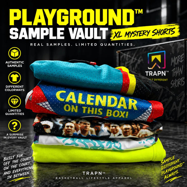 PLAYGROUND™ SAMPLE VAULT — XL MYSTERY SHORTS