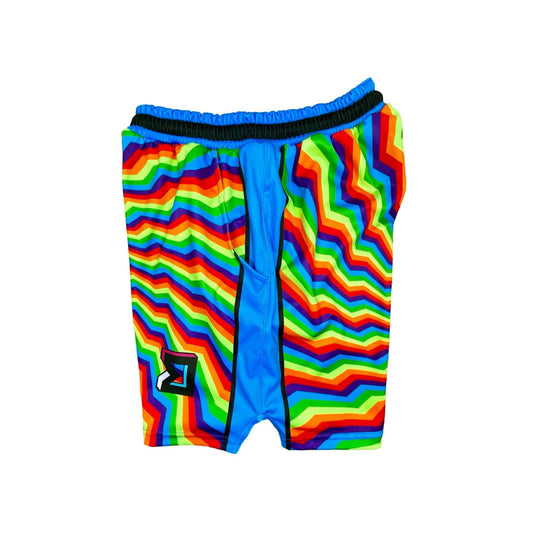 RAYZ Soft Dry-Fit Basketball Shorts 🌈✨🏀 - Trap'n Shorts