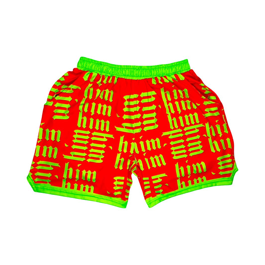 HiM REVERSE GRINCH | Dry-Fit Shorts - ALL Sizes