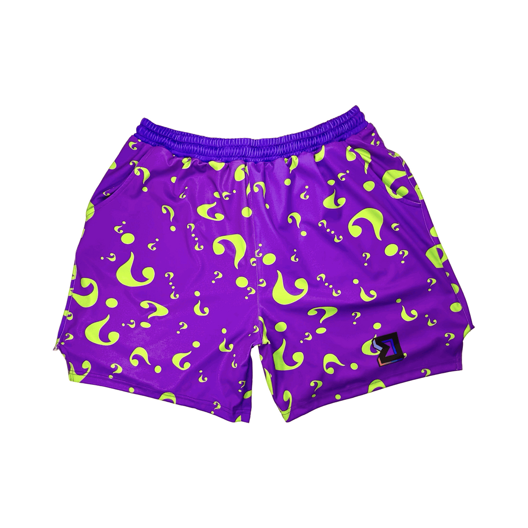RIDDLED | Dry-Fit Basketball Shorts - ALL Sizes Trap'n Shorts