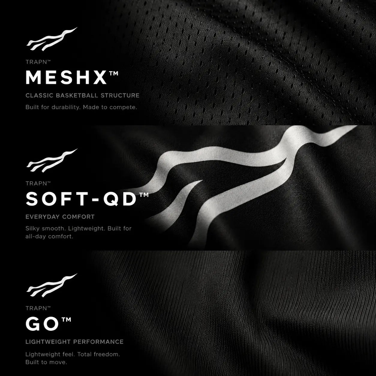 THE RIGHT
MATERIAL
MATTERS.