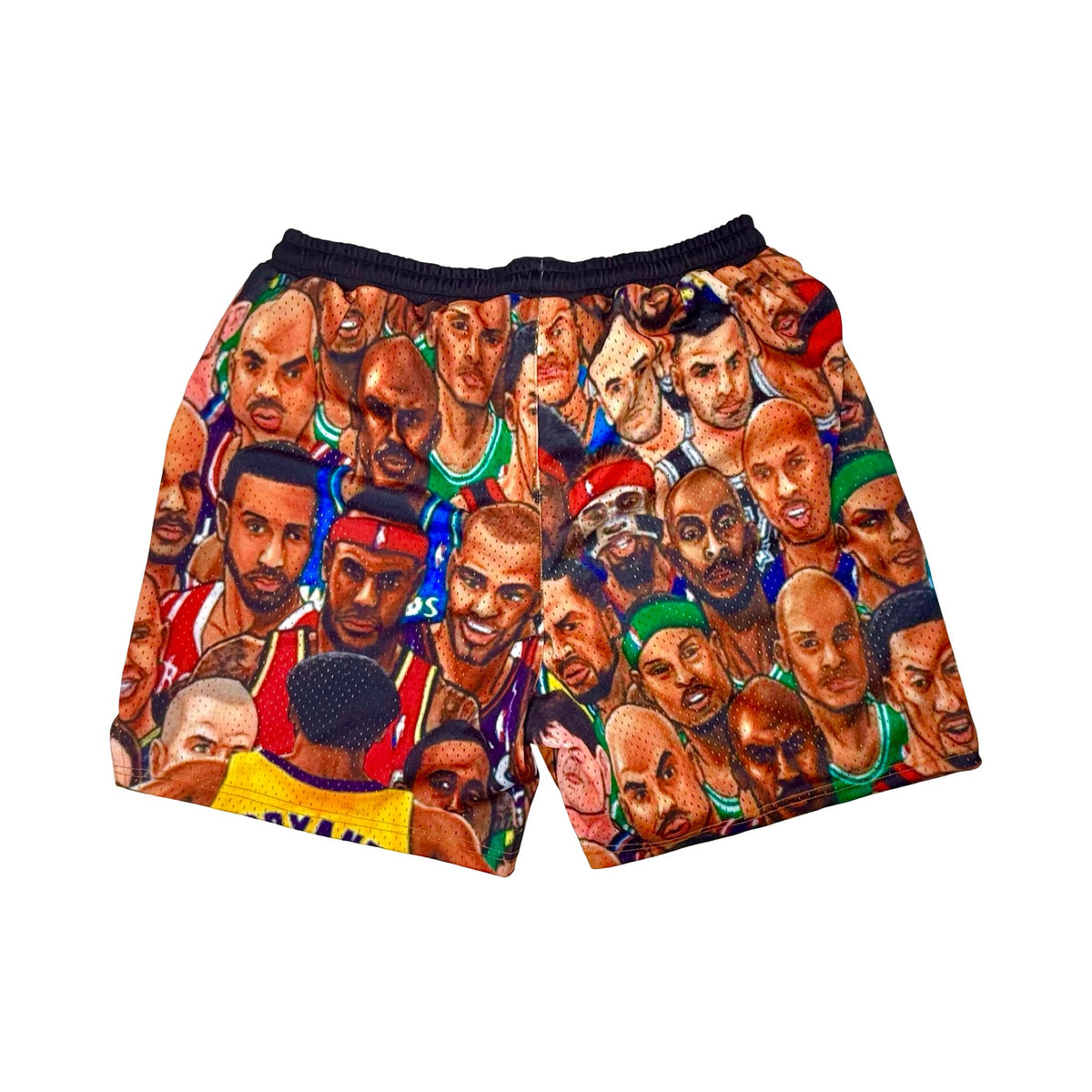 Rivals kobe edition mesh shorts with rival players from the same basketball era