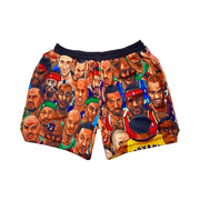 Rivals kobe edition mesh shorts with rival players from the same basketball era