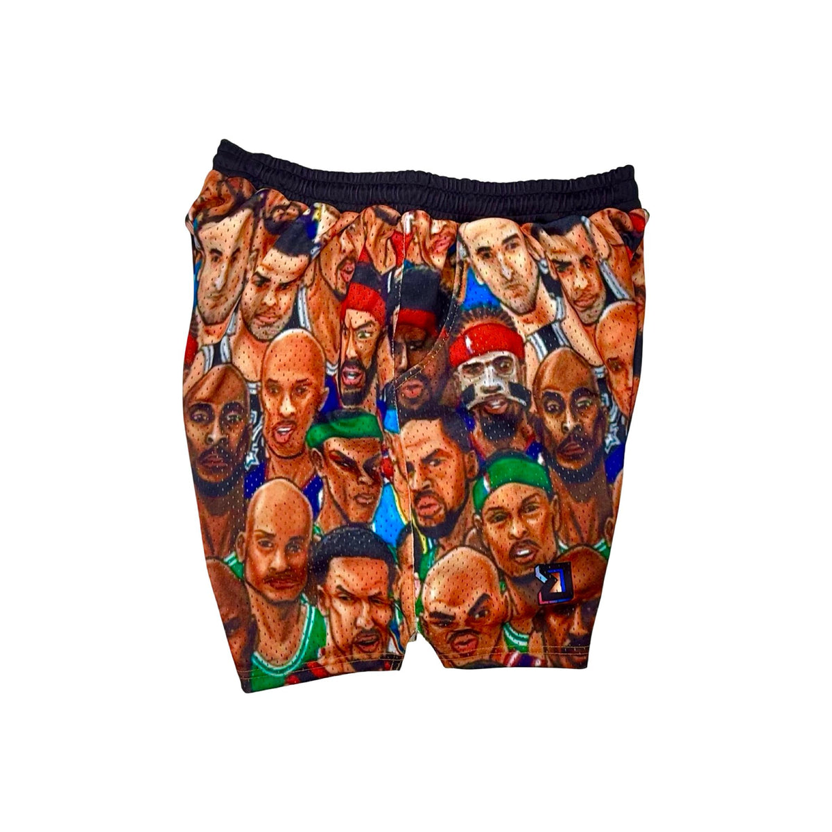Rivals kobe edition mesh shorts with rival players from the same basketball era