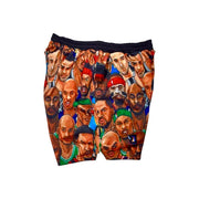 Rivals kobe edition mesh shorts with rival players from the same basketball era