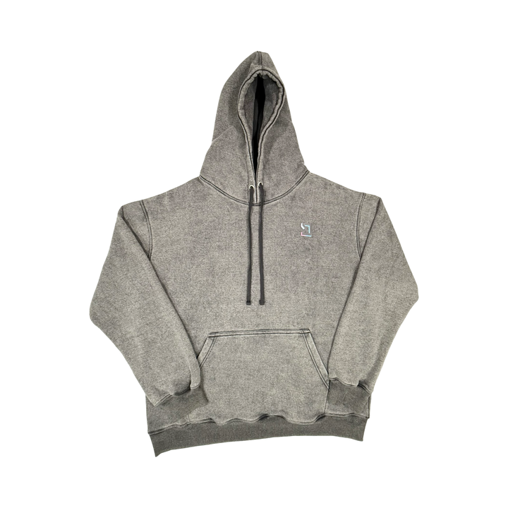 Hoodie – Fleece Acid Wash (ASH) Trap'n Shorts
