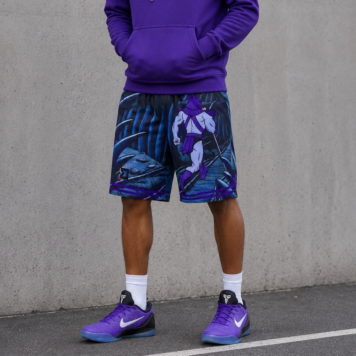 Skeletor Shorts