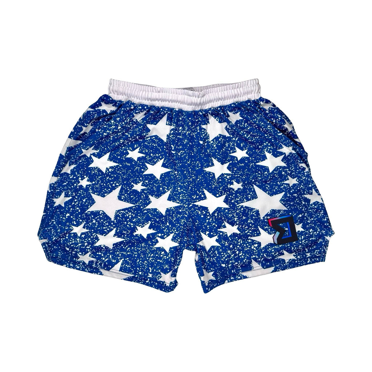 Basketball Shorts – Soft Quick Dry (SnowStars Navy) Trap'n Shorts