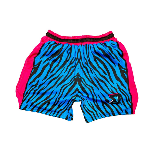 STiTCH Dry-Fit Shorts – Wild Style, Elite Performance 🦓⚡ - Trap'n Shorts