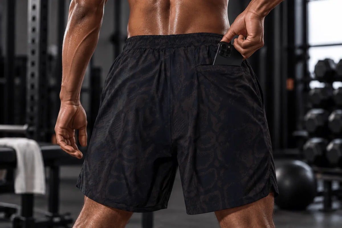 Rear slip pocket on TRAINING™ shorts.