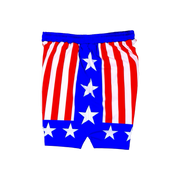 Apollo Red White and Blue Athletic Soft Dry-Fit Shorts