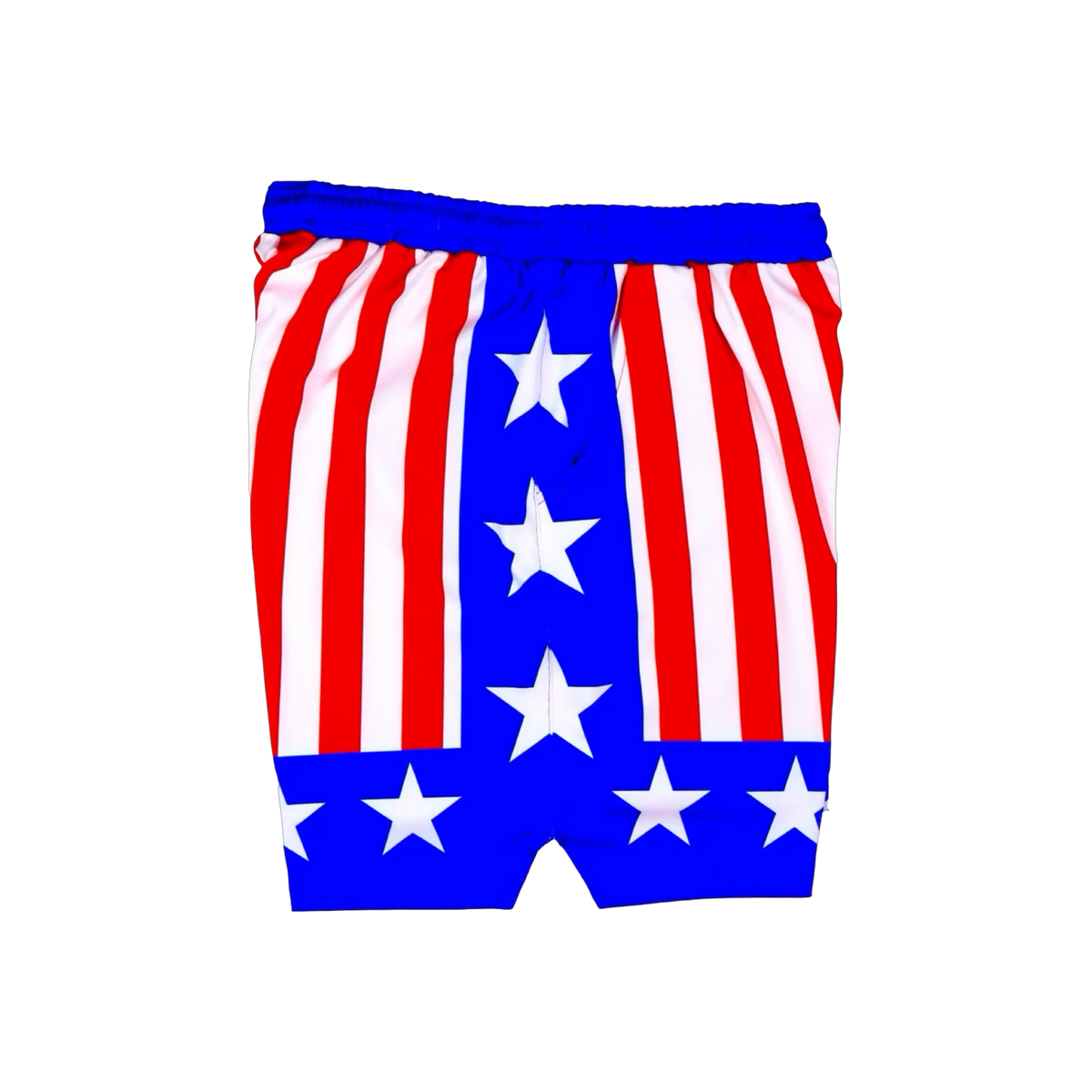 Apollo Red White and Blue Athletic Soft Dry-Fit Shorts
