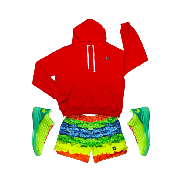 Sour Patchwork Shorts