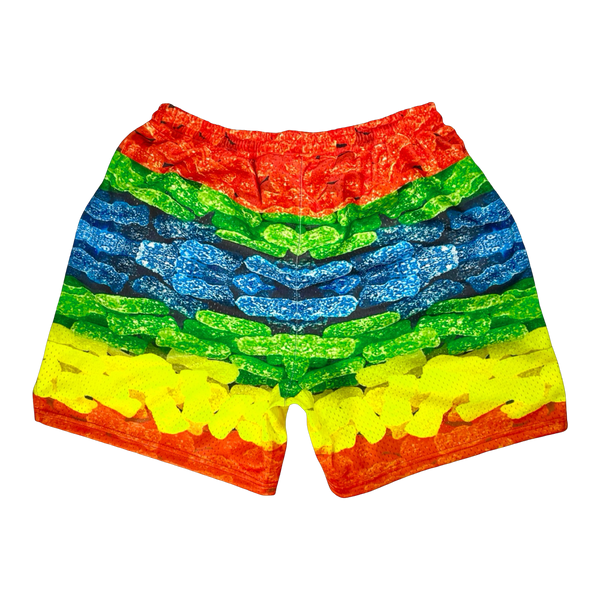 Sour Patchwork Shorts