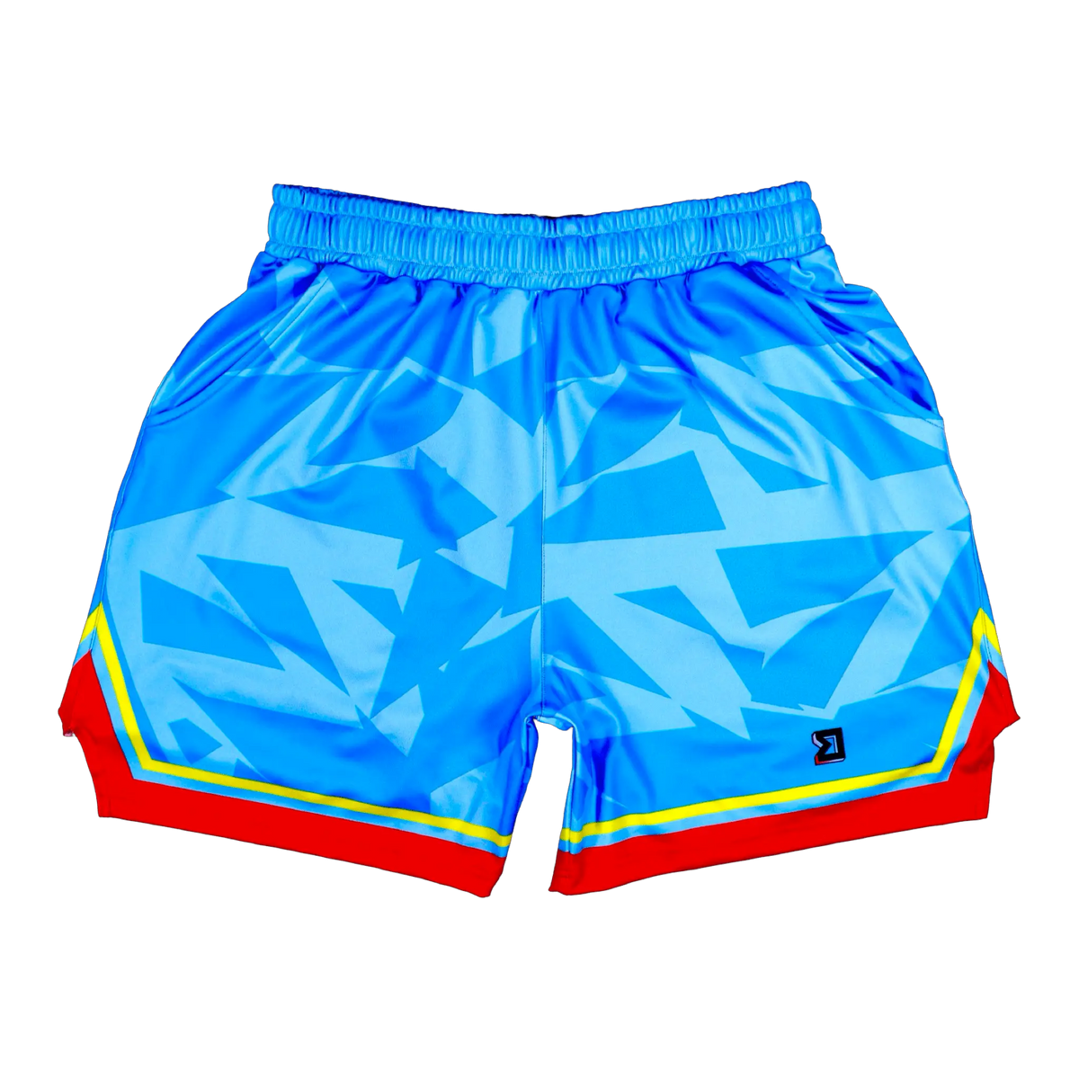Charge Soft-QD shorts front #color_sky-blue