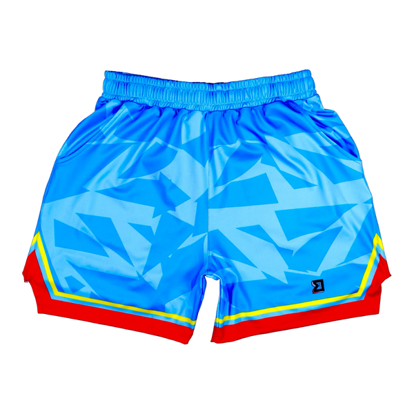 Charge Soft-QD shorts front #color_sky-blue