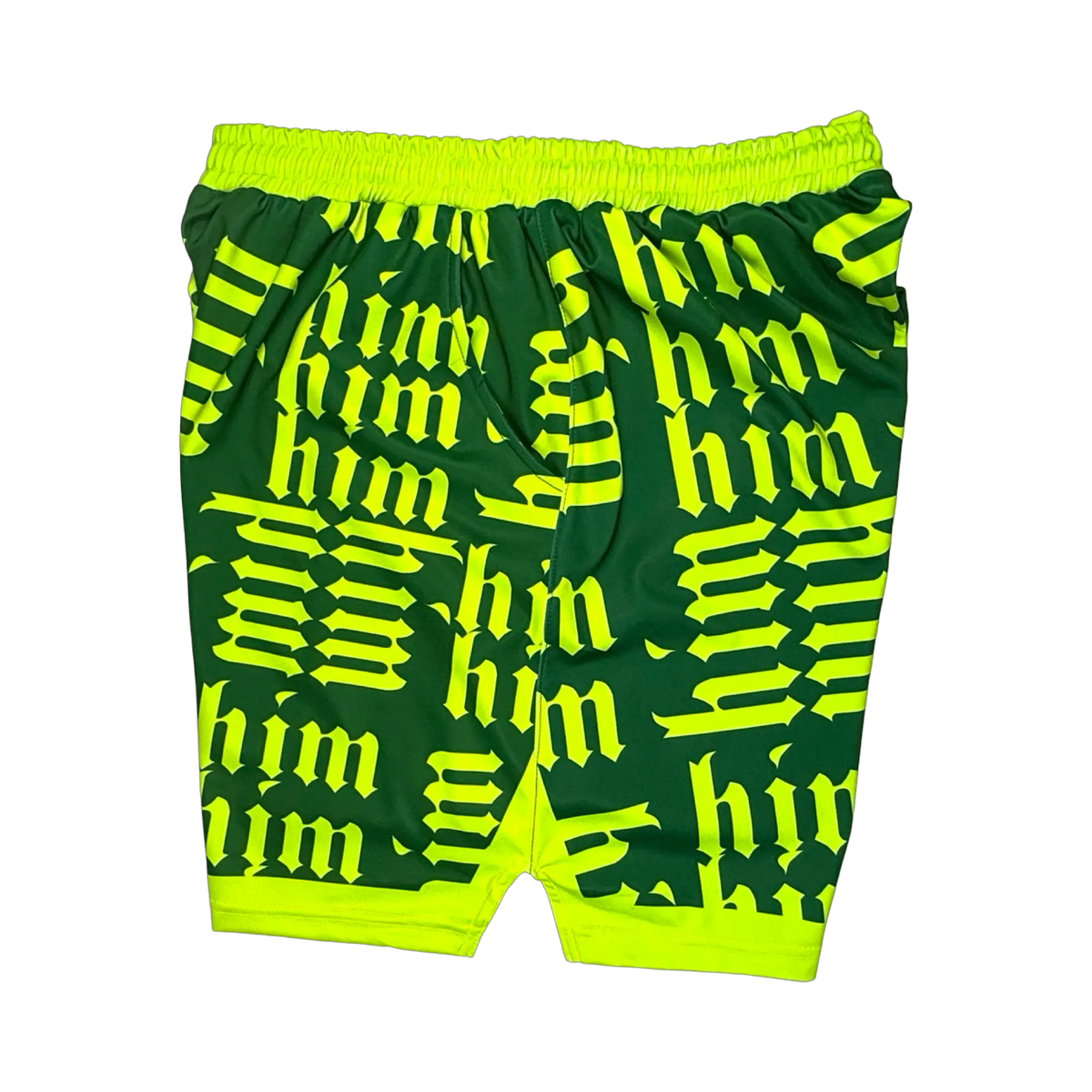 Neon Green HiM Shorts