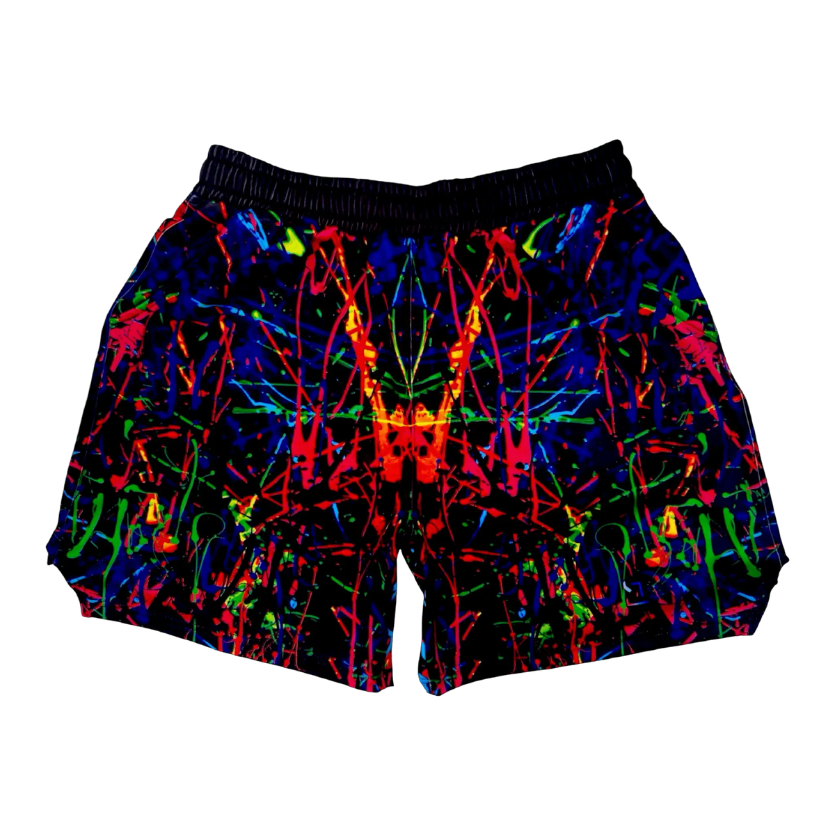 Splat Black Shorts