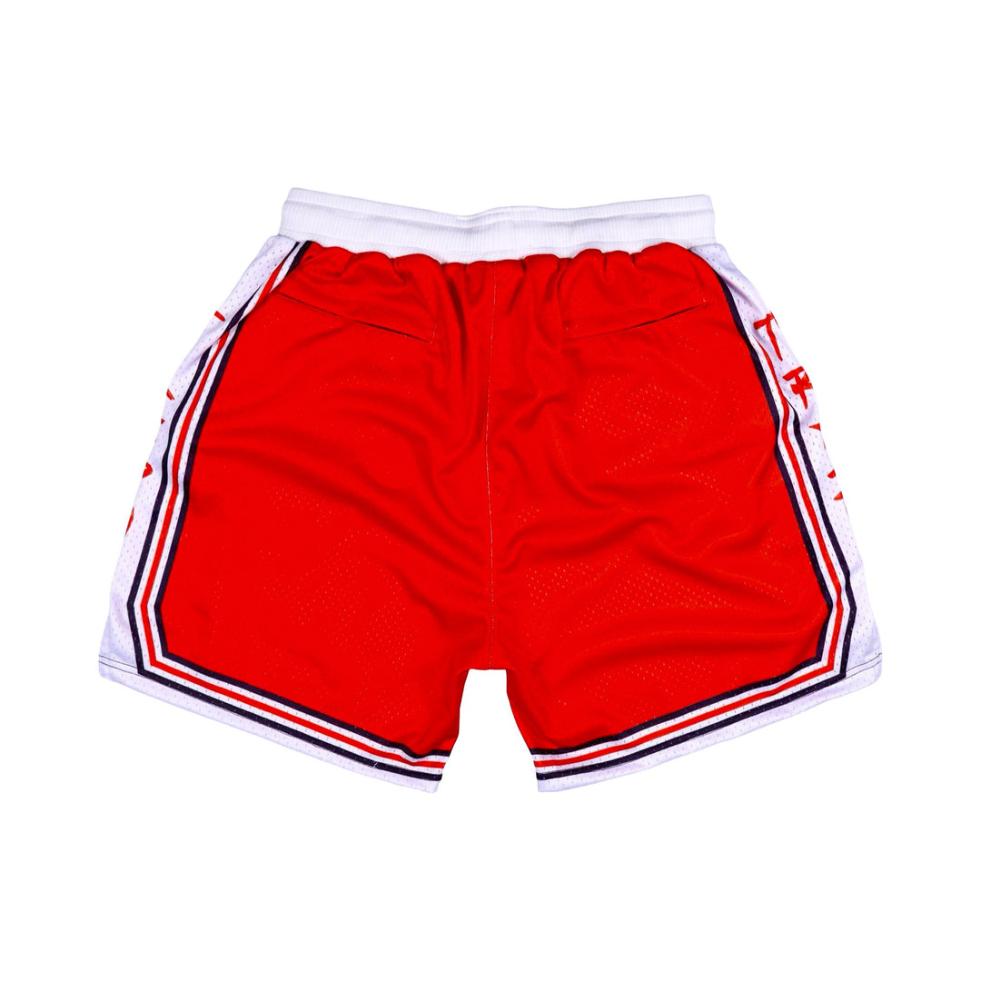 Show Elite PRO Red Basketball Shorts