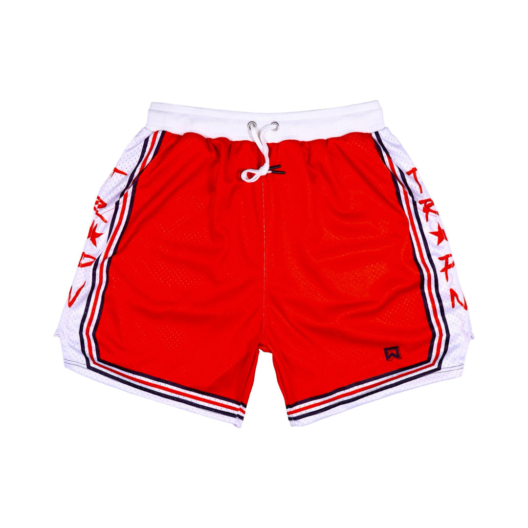 Show Elite PRO Red Basketball Shorts