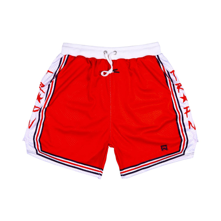 Show Elite PRO Red Basketball Shorts