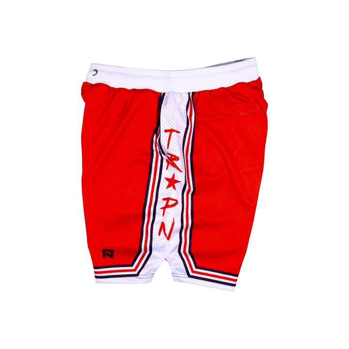 Show Elite PRO Red Basketball Shorts