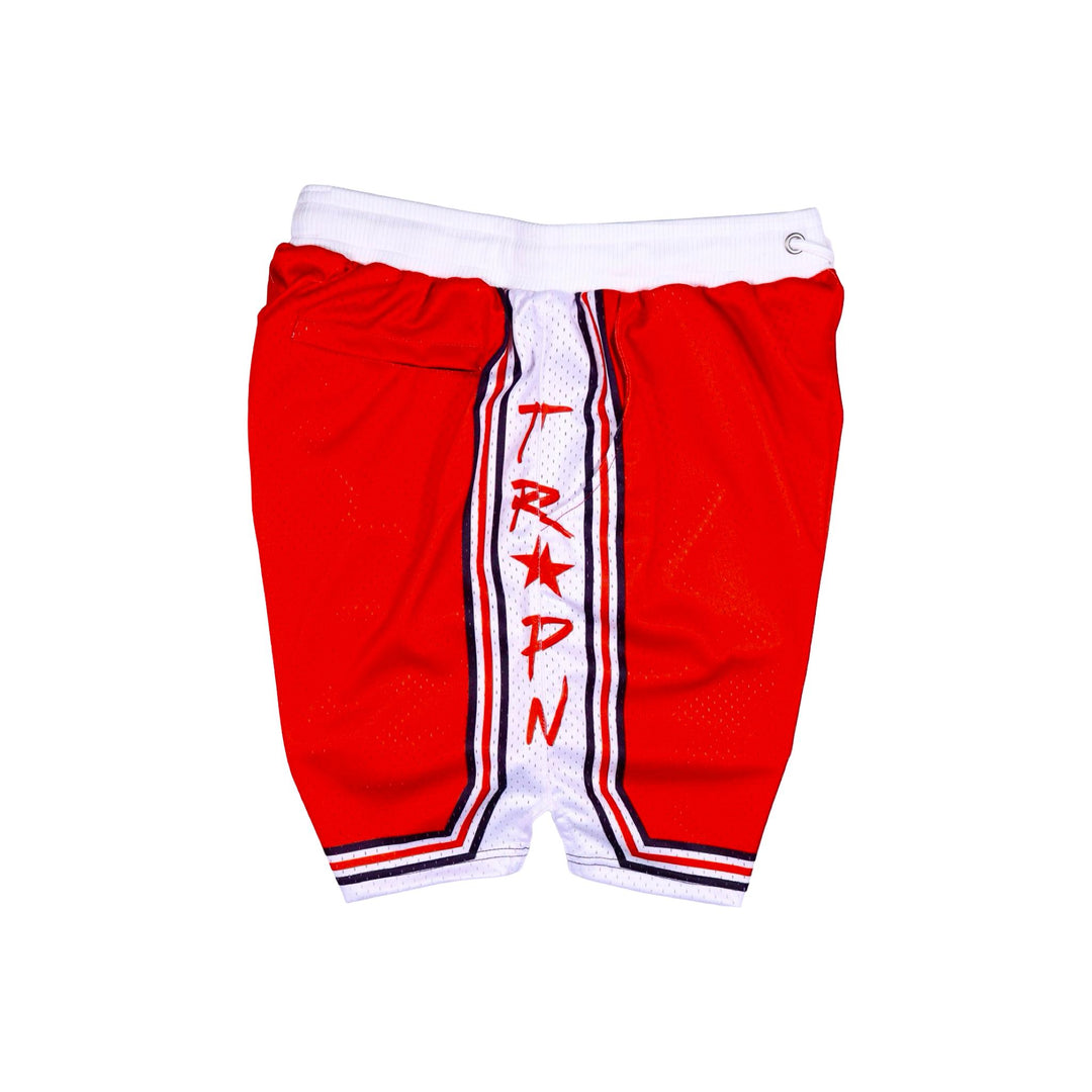 Show Elite PRO Red Basketball Shorts
