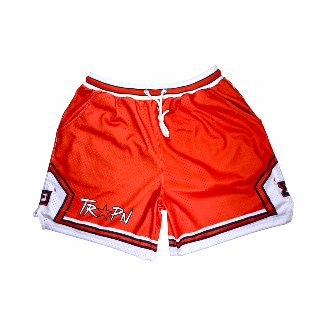 TRAP GOAT | Authentic Pro Mesh Basketball Shorts Trap'n Shorts