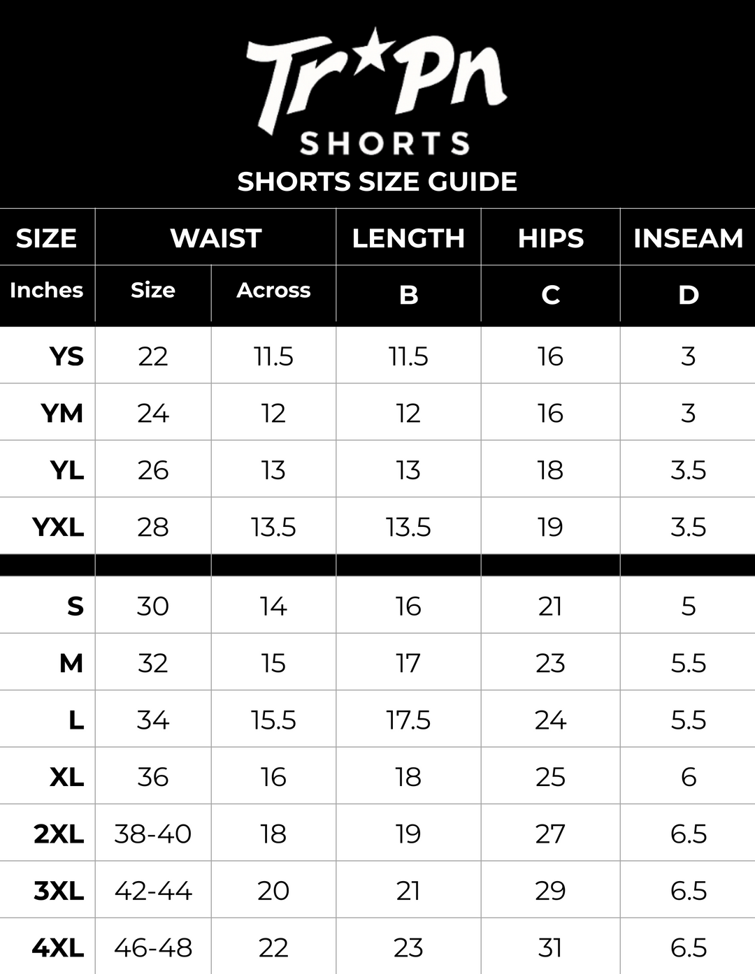 Basketball Shorts – GO Fast Dry (WOWsers) Trap'n Shorts