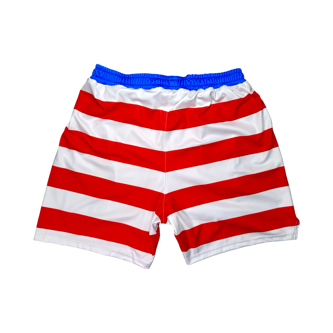 Wears Waldo Soft-QD Basketball Shorts — Premium Materials