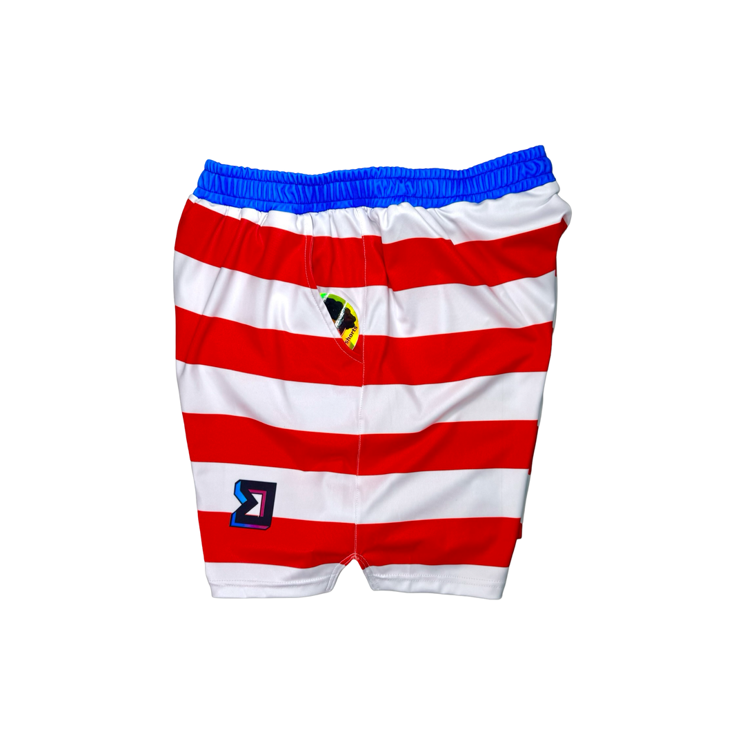 Wears Waldo Soft-QD Basketball Shorts — Premium Materials
