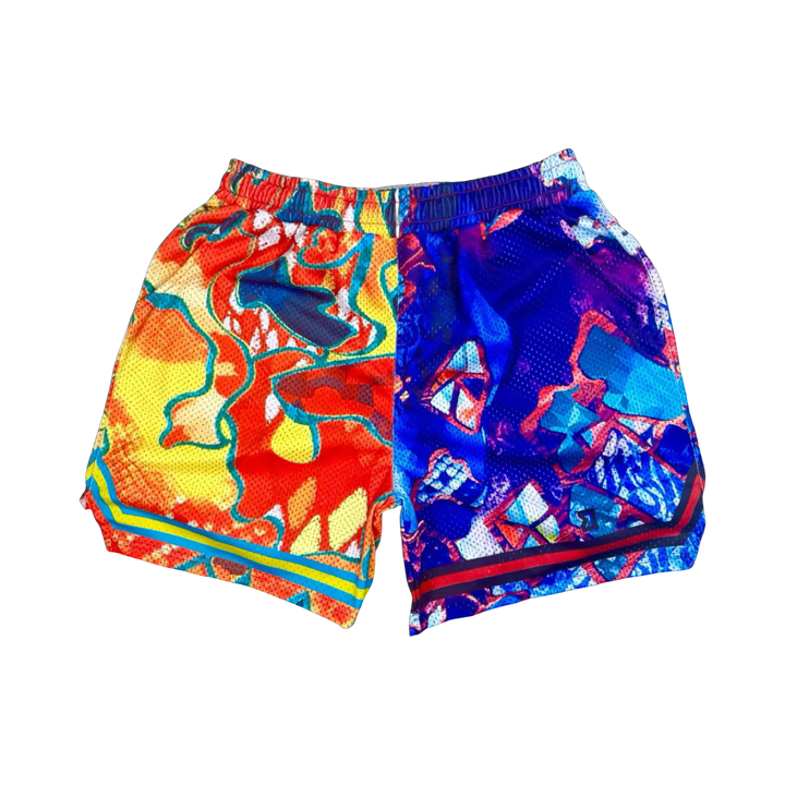 WhatThe Mesh Basketball Shorts — Dry Fit