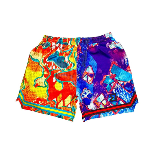WHATTHE Smooth Dry-Fit Shorts by Trap'N Shorts 🔥🎨🏀
