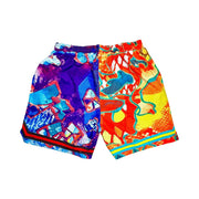 Basketball Shorts – Mesh (WhatThe Graphic) Trap'n Shorts