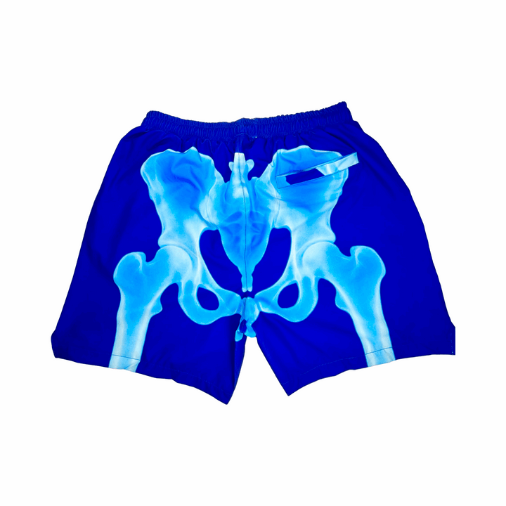 X-RAY GO | Blue Dry-Fit Basketball Shorts (Kobe 5 Protro Match) Trap'n Shorts