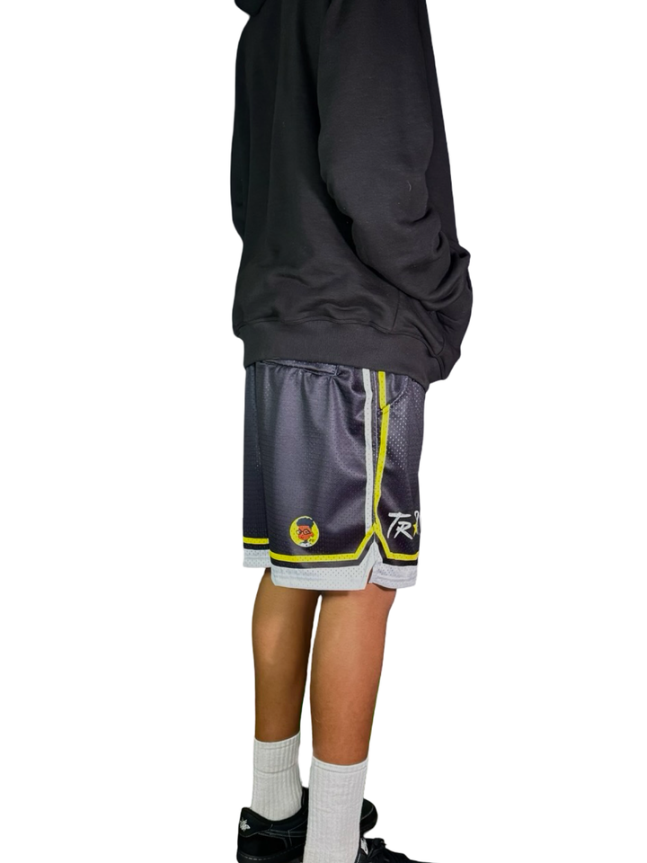 Trap Bear Pro-Style Mesh Basketball Shorts — Premium Materials