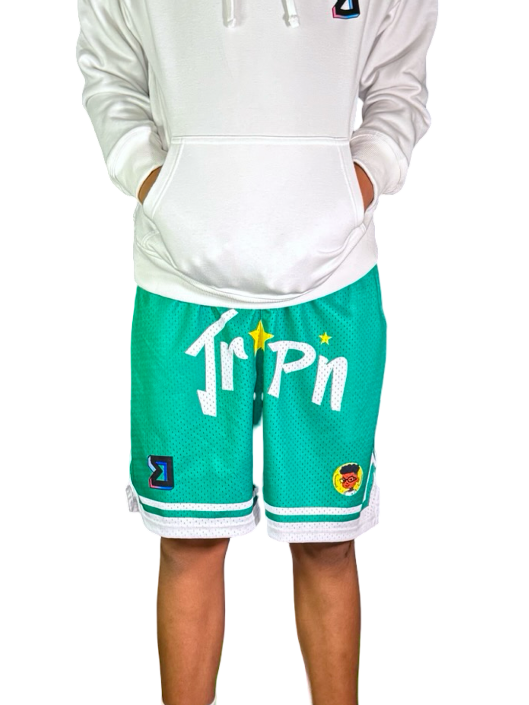 Trap Legend Pro-Style Mesh Basketball Shorts — Premium