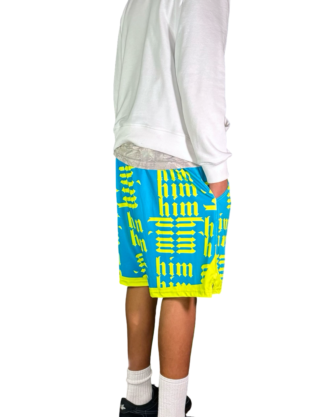 HiM Aqua Soft-QD Basketball Shorts — Dry Technology