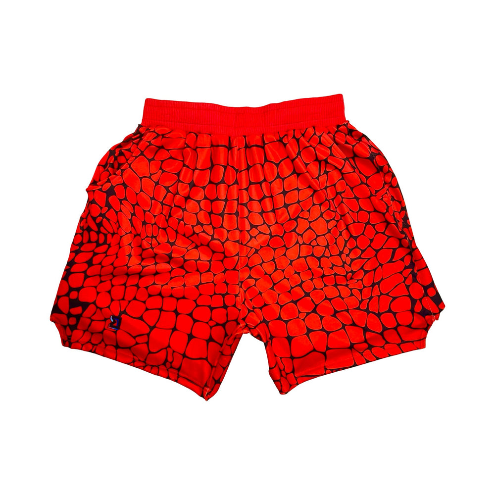 Zombie Red Elite PRO Basketball Shorts