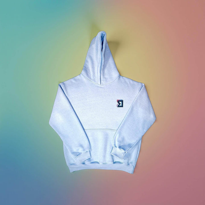 SKY Blue Premium Acid Wash Hoodie by Trap'N Shorts 🔥🩵 - Trap'n Shorts