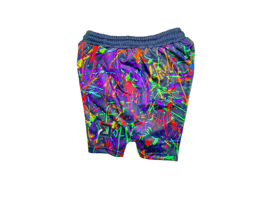 PAINTd Dry-Fit Shorts 🎨🖌️ - Trap'n Shorts
