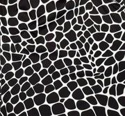 Black and white gator zombie patterned fabric texture