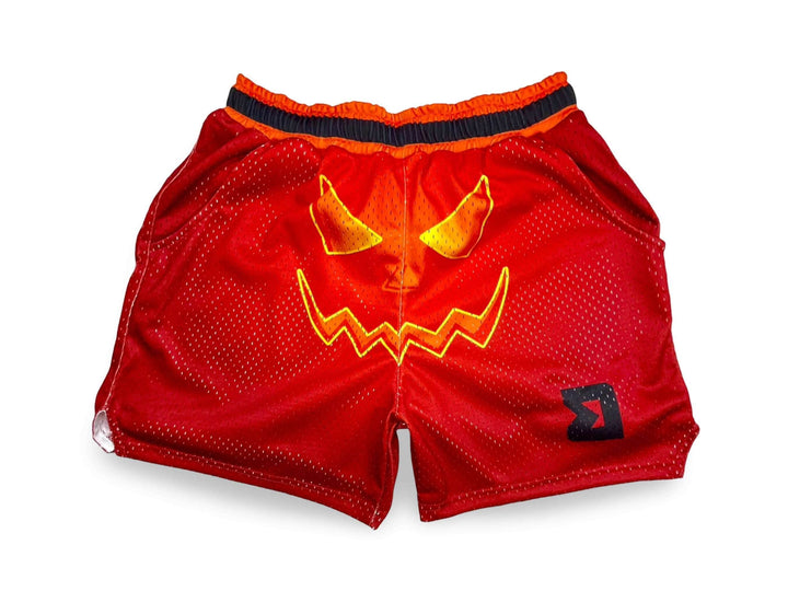 JACKO Mesh Dry-Fit Basketball Shorts by Trap'N Shorts 🎃🏀🔥 - Trap'n Shorts
