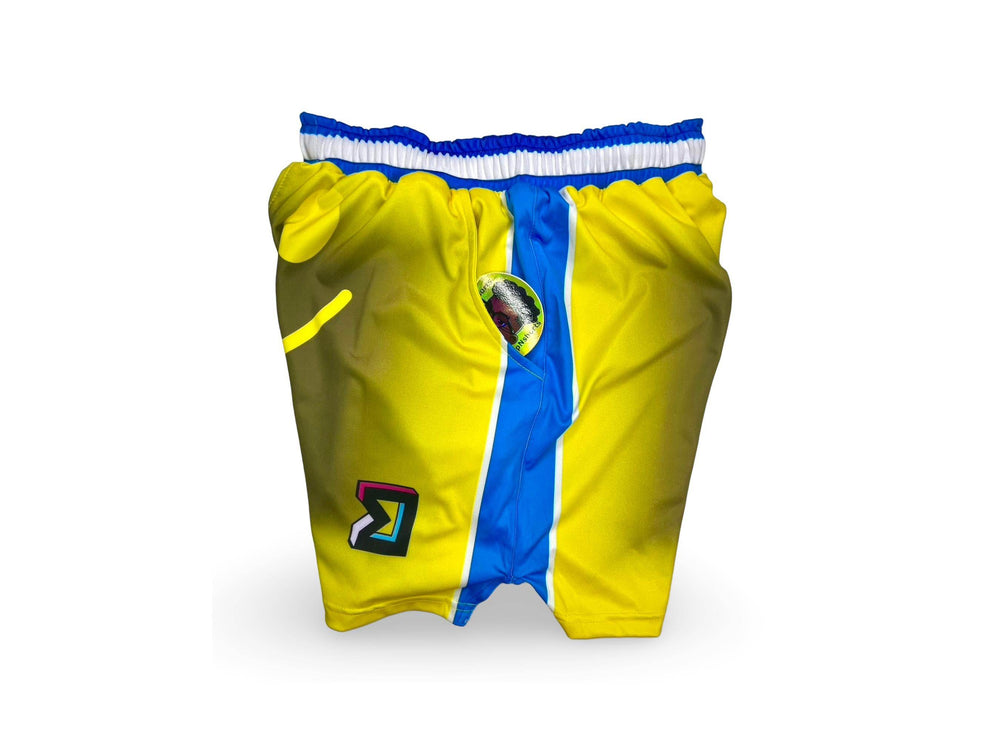 SM1L3Y Soft Dry-Fit Basketball Shorts 😊🏀💛 - Trap'n Shorts