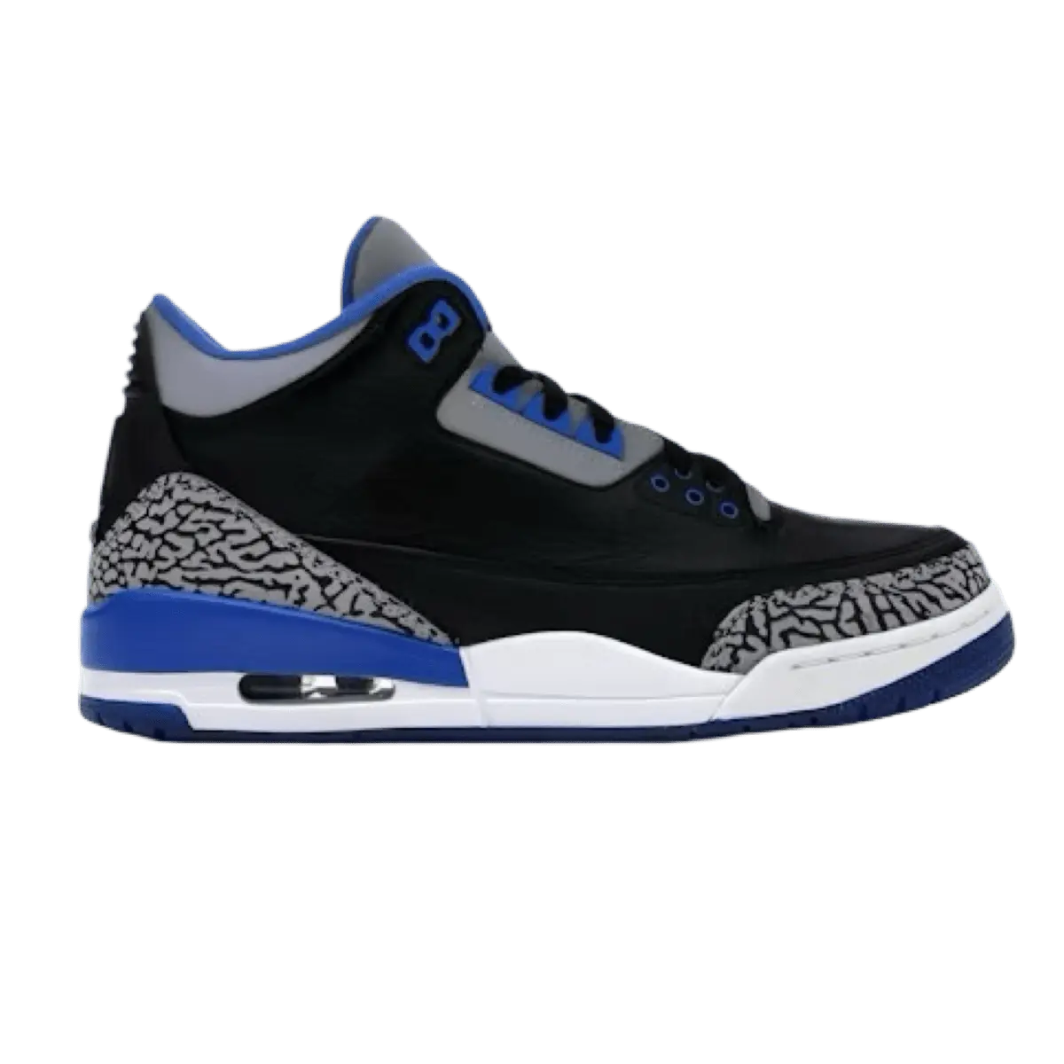 Air Jordan 3 Sport Blue Basketball Shoe