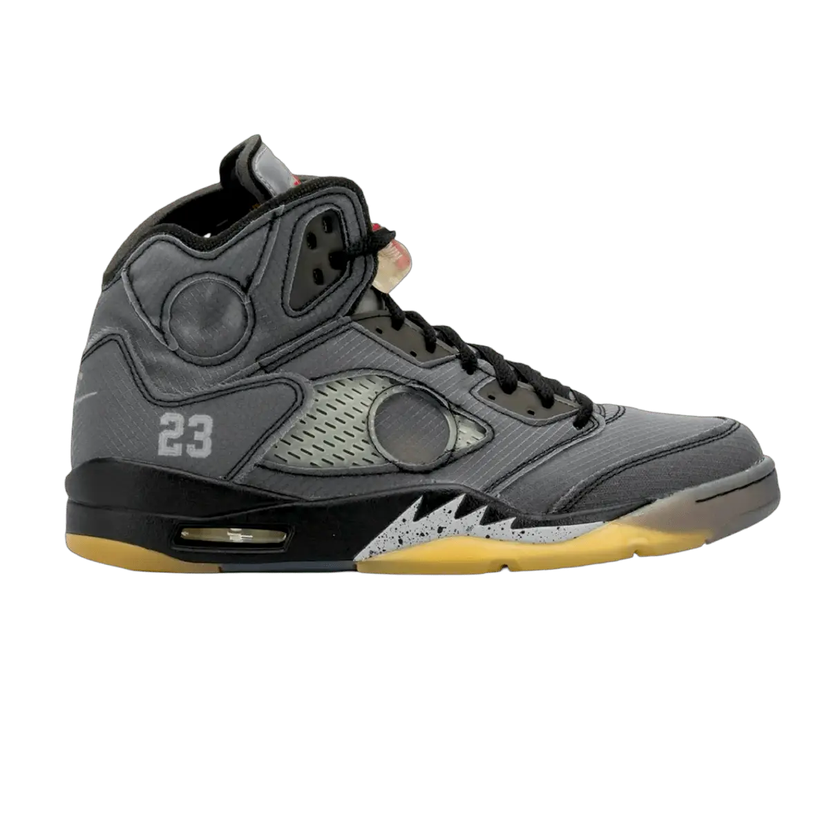 Air Jordan 5 Off White Basketball Shoe